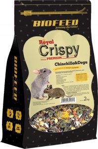 Biofeed BIOFEED Royal Crispy Premium Chinchilla&Degu 2kg 1