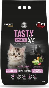 Biofeed BIOFEED TASTY CATS LIFE KITTEN WITH RABBIT 8KG 1