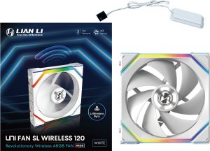 Wentylator Lian Li UNI FAN SL Wireless 120 biały (12SL1W1W) 2