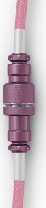 Glorious Glorious GMMK Coiled Cable Pixel Pink, Spiralkabel, USB-C/USB-A - pink 3