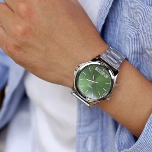 Zegarek Casio ZEGAREK MĘSKI CASIO MTP-VC01D-3E+ BOX (zd239b) 3