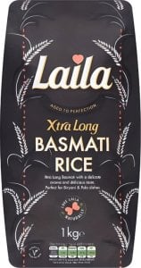 Laila Ryż Basmati Extra Long długi 1kg - Laila 1