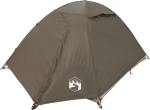 Namiot turystyczny vidaXL vidaXL Namiot turystyczny, 2-os., kopułowy, brązowy, wodoszczelny 5