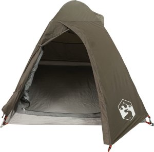 Namiot turystyczny vidaXL vidaXL Namiot turystyczny, 2-os., kopułowy, brązowy, wodoszczelny 6