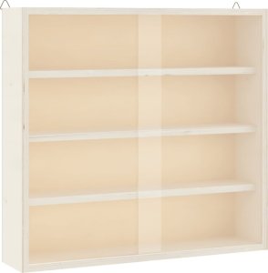 vidaXL vidaXL Witryna ścienna z drzwiami, 40x8,5x37 cm 2