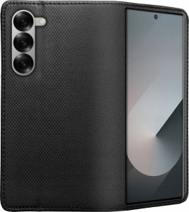 Hello Case ETUI Z KLAPKĄ DO SAMSUNG GALAXY Z FOLD6 CZARNE ZAMYKANE MAGNETYCZNE 2