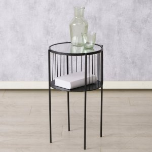 Boltze Metalowy stolik pomocniczy LOBO, Ø 33 x 55,5 cm 3