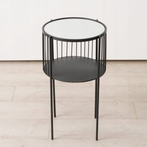 Boltze Metalowy stolik pomocniczy LOBO, Ø 33 x 55,5 cm 5