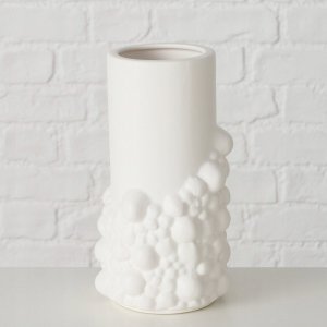 Boltze Matowy wazon gliniany BULE, 20,3 cm 2