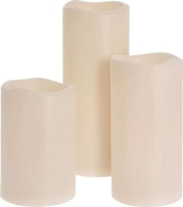 Home Styling Collection Zestaw świec LED, dekoracja zewnętrzna 2