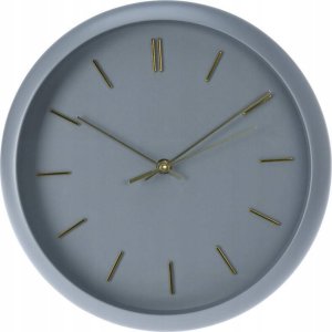 Home Styling Collection Zegar ścienny nowoczesny, złote wskazówki, Ø 31 cm 1