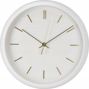 Home Styling Collection Zegar ścienny nowoczesny, złote wskazówki, Ø 31 cm 1