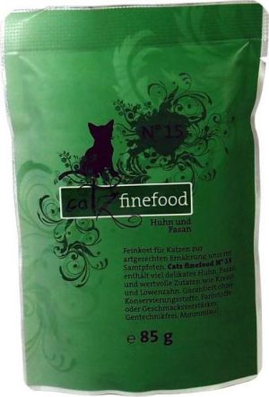 Catz Finefood N.15 Kurczak i Bażant saszetka 85g 1