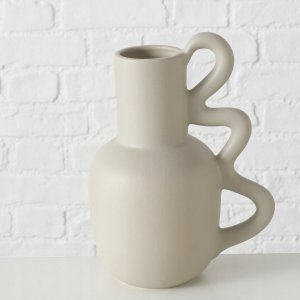 Boltze Matowy wazon gliniany REVES, 24 cm 2