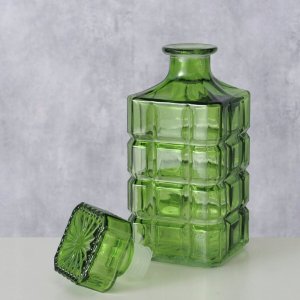 Boltze Zielona karafka ozdobna WHISKEY, 896 ml 3