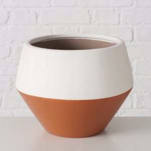 Boltze Dwukolorowa osłonka na doniczkę MARLIS, Ø 25,5 cm 2