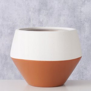 Boltze Dwukolorowa osłonka na doniczkę MARLIS, Ø 25,5 cm 3