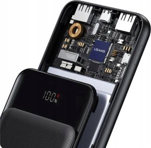Usams USAMS Powerbank 10000mAh 10W 1C+2A black/black XY Series 10KCD19801 (US-CD198) 3