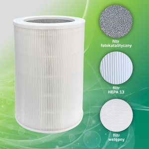 Oczyszczacz powietrza Webber Webber AP8800 Wi-Fi biały 11