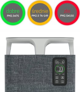 Oczyszczacz powietrza Webber Webber AP8800 Wi-Fi biały 13