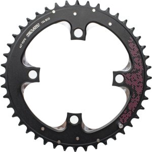 Truvativ Tarcza mechanizmu korbowego Truvativ 44T, BCD 104, 3mm taper, aluminium, czarna, czerwona grafika 2