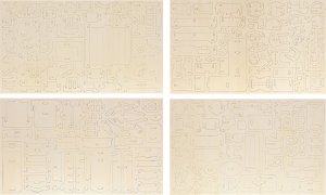 Kruzzel Zestaw mebelków drewnianych dla lalek 34 el. 23542 8