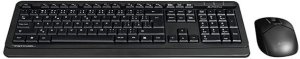 Klawiatura + mysz A4Tech A4tech Bezdrátový kancelářský set klávesnice+myš FG1012S, CZ/SK, černá 4