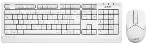 Klawiatura + mysz A4Tech A4tech Set klávesnice+myš FG1012, Bezdrátový, US, bílá 1