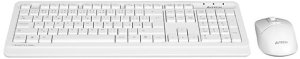 Klawiatura + mysz A4Tech A4tech Set klávesnice+myš FG1012, Bezdrátový, US, bílá 4