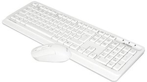 Klawiatura + mysz A4Tech A4tech Set klávesnice+myš FG1012, Bezdrátový, US, bílá 5