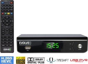 Tuner TV Evolveo EVOLVEO Omega S3, HD DVB-T2 H.265/HEVC rekordér 1