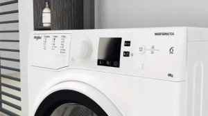 Pralka Whirlpool Whirlpool Washing machine | WRBSS 6249 W EU | Energy efficiency class C | Front loading | Washing capacity 6 kg | 1200 RPM | Depth 42.5 cm | Width 59.5 cm | Display | LED | White 5