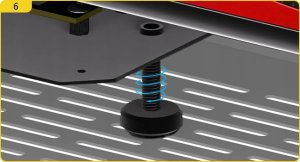 EZDIY-FAB Uchwyt do karty graficznej Shirudo EZDIY-FAB Riser PCIE 4.0 Vertical GPU 11