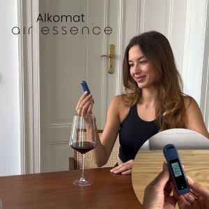 Alkomat Air Essence Cyfrowy alkomat Air Essence, bezustnikowy, przenośny tester trzeźwości 2