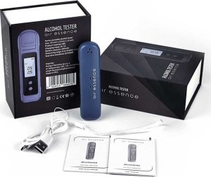 Alkomat Air Essence Cyfrowy alkomat Air Essence, bezustnikowy, przenośny tester trzeźwości 3