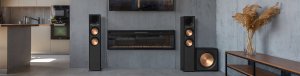 Kolumna Klipsch R-605FA dwudrożny czarny przewodowy 400 W 22