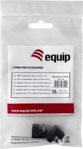 Adapter USB Equip 133476 USB-C - USB-C Czarny  (133476) 3
