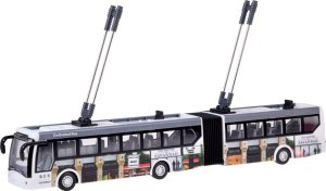 Jokomisiada Trolejbus zdalnie sterowany na pilota 36 cm autobus miejscki RC0673 2
