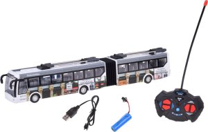 Jokomisiada Trolejbus zdalnie sterowany na pilota 36 cm autobus miejscki RC0673 7