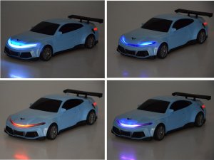 Jokomisiada Autko + stacja ładowania Samochód elektryczny kolorowe światła RC0687 13