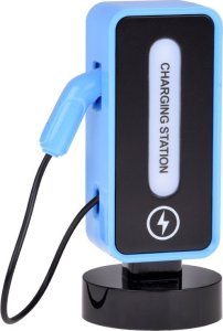 Jokomisiada Autko + stacja ładowania Samochód elektryczny kolorowe światła RC0687 7