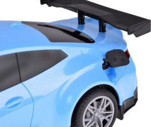 Jokomisiada Autko + stacja ładowania Samochód elektryczny kolorowe światła RC0687 10