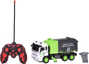 Jokomisiada Auto Śmieciarka + światło Autko zdalnie sterowane pilotem RC0684 2