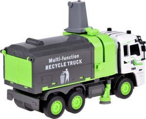 Jokomisiada Auto Śmieciarka + światło Autko zdalnie sterowane pilotem RC0684 9