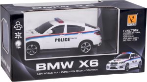 Jokomisiada Sportowy radiowóz BMW X6 auto sterowane na pilota RC0660 BI 12