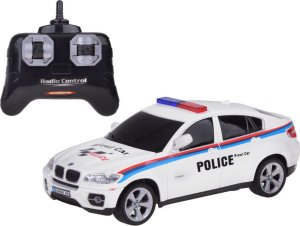 Jokomisiada Sportowy radiowóz BMW X6 auto sterowane na pilota RC0660 BI 2