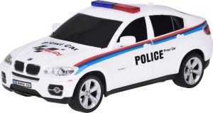 Jokomisiada Sportowy radiowóz BMW X6 auto sterowane na pilota RC0660 BI 4
