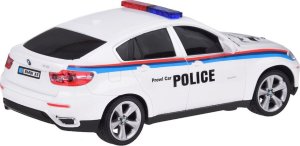Jokomisiada Sportowy radiowóz BMW X6 auto sterowane na pilota RC0660 BI 6