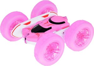 Jokomisiada Szalone Autko 360 stopni dwustronne STUNT CAR obrót świecące koła RC0675 3