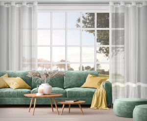 Eurofirany FIRANA GOTOWA MEGAN 140 X 250 CM BIAŁY 8